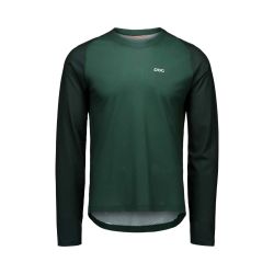 Tricou ciclism MTB POC Motion Air L/S Jersey - Pargasite Green