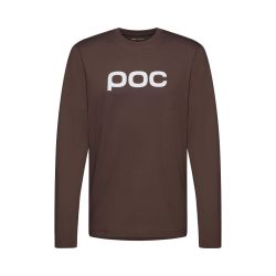 Tricou cu mânecă lungă POC L/S Tee - Bronzite Brown