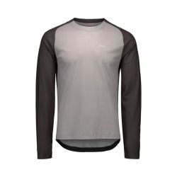 Tricou ciclism MTB POC Motion Air L/S Jersey - Granite Grey