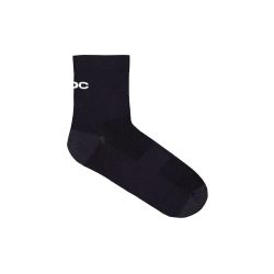 Șosete ciclism șosea scurte POC Cadence Road Short Socks - Uranium Black