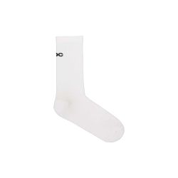 Șosete ciclism șosea lungi POC Cadence Road Long Socks - Hydrogen White