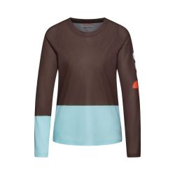 Tricou ciclism MTB POC Motion Air L/S Jersey W - Bronzite Brown/Lazurite Blue