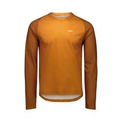 Tricou ciclism MTB POC Motion Air L/S Jersey - Bauxite Brown