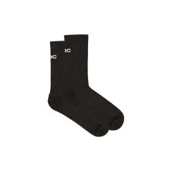 Șosete ciclism termice POC Cadence Road Thermal Socks - Uranium Black