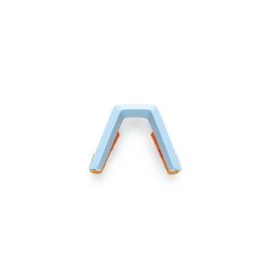 Nosiță de schimb ochelari 100% Speedcraft XS Nose Bridge Kit - Short / Soft Tact Two Tone Blue