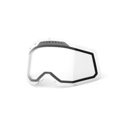 Lentilă de schimb 100% RC2/AC2/ST2 Dual Pane Vented - Clear