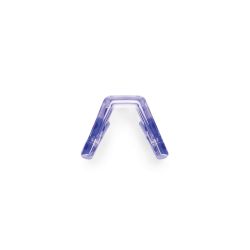 Nosiță de schimb ochelari 100% Speedcraft XS Nose Bridge Kit - Short / Polished Translucent Lavender