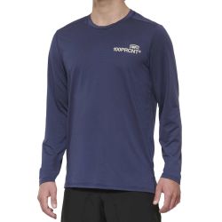 Tricou ciclism 100% Airmatic Long Sleeve Jersey (2025) - Indigo
