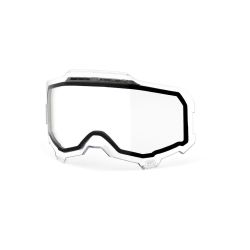 Lentilă de schimb 100% Armega / Armatic Replacement Injected, Dual Pane Vented Lens - Clear