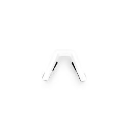 Nosiță de schimb ochelari 100% Speedcraft XS Nose Bridge Kit - Short / Matte White