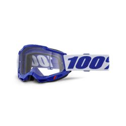 Ochelari MTB/MX 100% Accuri 2 OTG Goggle - Blue / Clear Lens