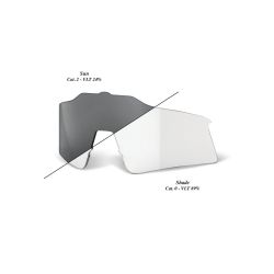 Lentilă de schimb 100% Speedcraft SL - Photochromic Clear/Smoke