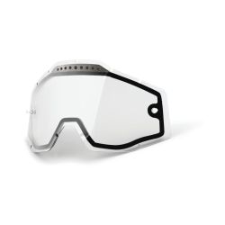 Lentilă de schimb 100% RC1/AC1/ST1 - Dual Pane Vented Clear Lens