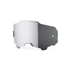 Lentilă de schimb 100% Armega Replacement - Injected Mirror Silver Lens