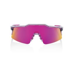 Ochelari ciclism 100% Speedcraft SL - Polished Translucent Grey / Purple Multilayer Mirror Lens
