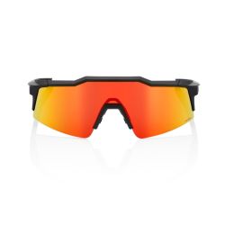Ochelari ciclism 100% Speedcraft SL - Soft Tact Black / HiPER Red Multilayer Mirror Lens