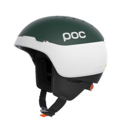 Cască schi POC Meninx RS MIPS - Hydrogen White/Moldanite Green Matt