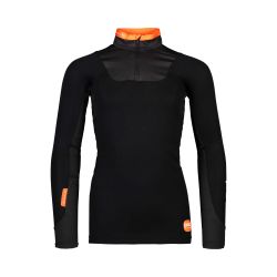 Bluză schi copii POC Resistance Layer Jersey - Uranium Black