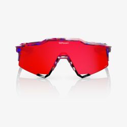 Ochelari ciclism 100% Speedcraft FDJ - Gloss Translucent Red/Blue / HiPER Fire Red Mirror Lens