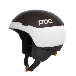 Cască schi POC Meninx RS MIPS - Hydrogen White/Axinite Brown Matt
