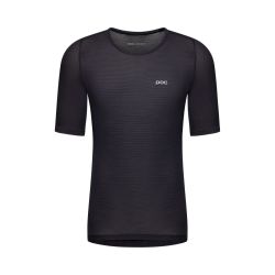 Tricou tehnic schi POC Layer Mid S/S Jersey - Uranium Black