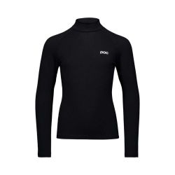 Bluză merino copii POC Layer Merino Mock Neck Jersey - Uranium Black