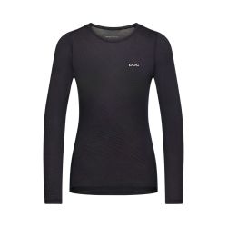 Bluză tehnică schi POC Layer Mid L/S Jersey W - Uranium Black
