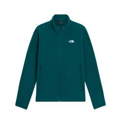 Bluză polar The North Face Glacier pentru bărbați - verde petrol Pacific Teal | poliester 100% reciclat