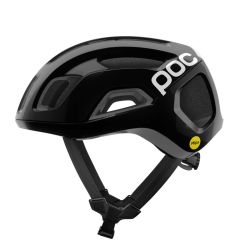 Cască ciclism șosea POC Ventral Air MIPS - Uranium Black Matt/Hydrogen White w. Logo