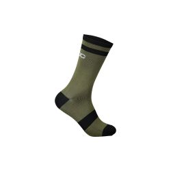 Șosete ciclism POC Lure MTB Sock Long - Epidote Green/Uranium Black