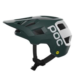 Cască MTB POC Kortal Race MIPS - Pargasite Green Matt/Hydrogen White Matt