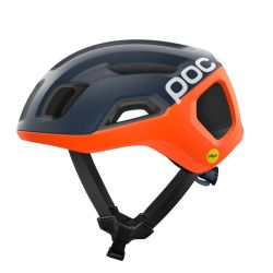 Cască ciclism șosea POC Ventral Air MIPS - Apatite Navy Matt/Fluo.Orange Matt/Hydrogen White Matt