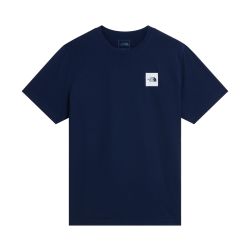 Tricou The North Face Evolution Box Half Dome Regular pentru bărbați - bleumarin Summit Navy | bumbac și poliester