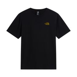 Tricou The North Face Pitch A Tent Relaxed pentru bărbați - negru Black | bumbac 100%