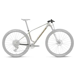Orbea ALMA CARBON (2027) - cadru MTB XC hardtail - Golden White - Titan Gold (Matt)