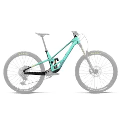 Orbea RALLON 442 ENDURO (2027) - cadru MTB Enduro full suspension - Aloha Green - Fantasy Purple Carbon View (Gloss)