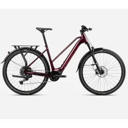 Orbea KEMEN MID 30 (2024) - bicicletă electrică urbană - Metallic Burgundy Red (Gloss Matt)
