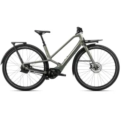 Orbea DIEM 10 (2024) - bicicletă electrică urbană - Spaceship Green (Matt)