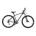 Bicicleta MOON Rider 26" graphite/verde 520 mm