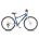 Woom - bicicleta copii 26" Woom 6, varsta recomandata 10-14 ani (140-165cm) - 9,5 kg - albastru midnight