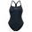 Orca - Costum de baie intreg pentru femei Core One Piece - verde deschis diploria portocaliu