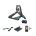 Tacx - Pachet produse home trainer smart direct drive Tacx Neo 2T pentru antrenamente indoor + accesoriu Motion Plates + Trainer Mat + abonament Tacx Premium 6 luni