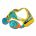 Finis - ochelari inot pentru copii DragonFlys Fish Tint - galben albastru cu lentile albastre