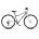 Woom - bicicleta copii 26" Woom 6, varsta recomandata 10-14 ani (140-165cm) - 9,5 kg - gri deschis luna alb