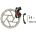 Frana mecanica MTB SRAM Avid 11A BB5 160IS, Culoare: Black