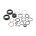 Kit service furca cu suspensie RockShox SID XX/RL B1