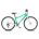 Woom - bicicleta copii 26" Woom 6, varsta recomandata 10-14 ani (140-165cm) - 9,5 kg - verde alb