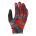 Manusi Ciclism O Neal Matrix Camo V.22- M 8.5, Negru-Rosu