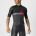 Castelli - Tricou ciclism barbati maneca scurta A Blocco - Negru Antracit Rosu