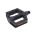 Pedale CONTEC Happy Kid plastic - Negru